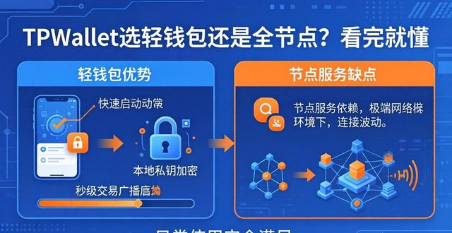 钱包节点是怎么回事_tp钱包节点出错_TPWallet的轻钱包与全节点钱包分析
