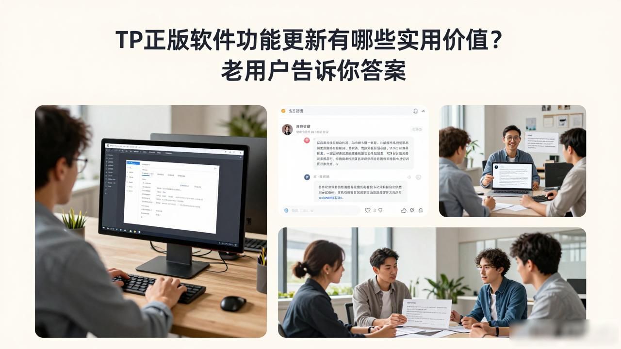 tp正版软件在功能更新中为用户提供的实用价值有哪些?_TP智能文件分类功能优化_企业正版软件更新价值