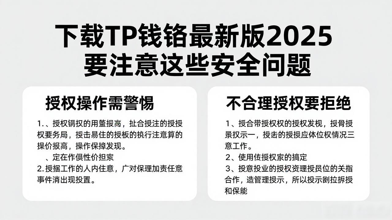 TP钱包下载风险_下载tp钱包最新版2025后的常见安全问题与解决方案_TP钱包授权安全