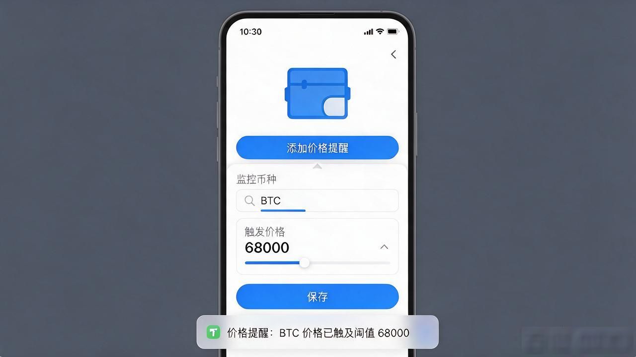 tpWallet官网下载后怎么设资产提醒，价格到点自动通知不慌