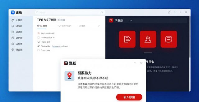 TP官方正版和破解版到底差在哪