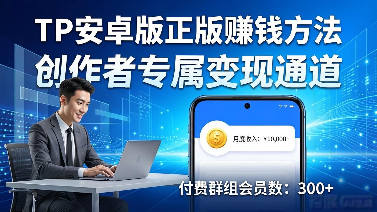TP安卓版正版赚钱方法