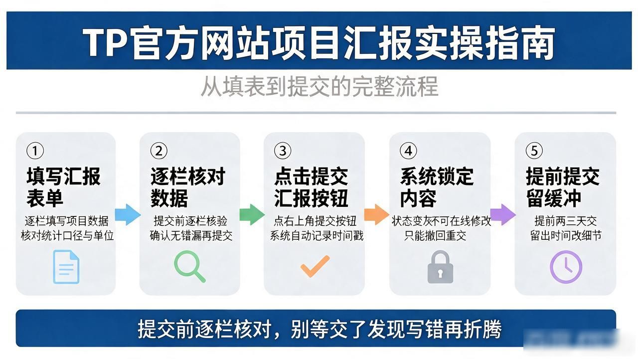 TP官方网站下载后怎么做项目汇报，从填表到提交的完整实操指南